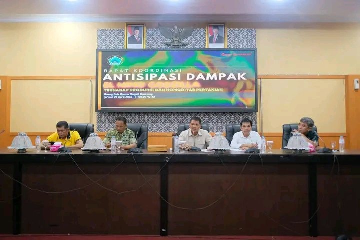 Bupati Bantaeng Buka Rakor Antisipasi Dampak El Nino Godzilla terhadap Produksi Pertanian