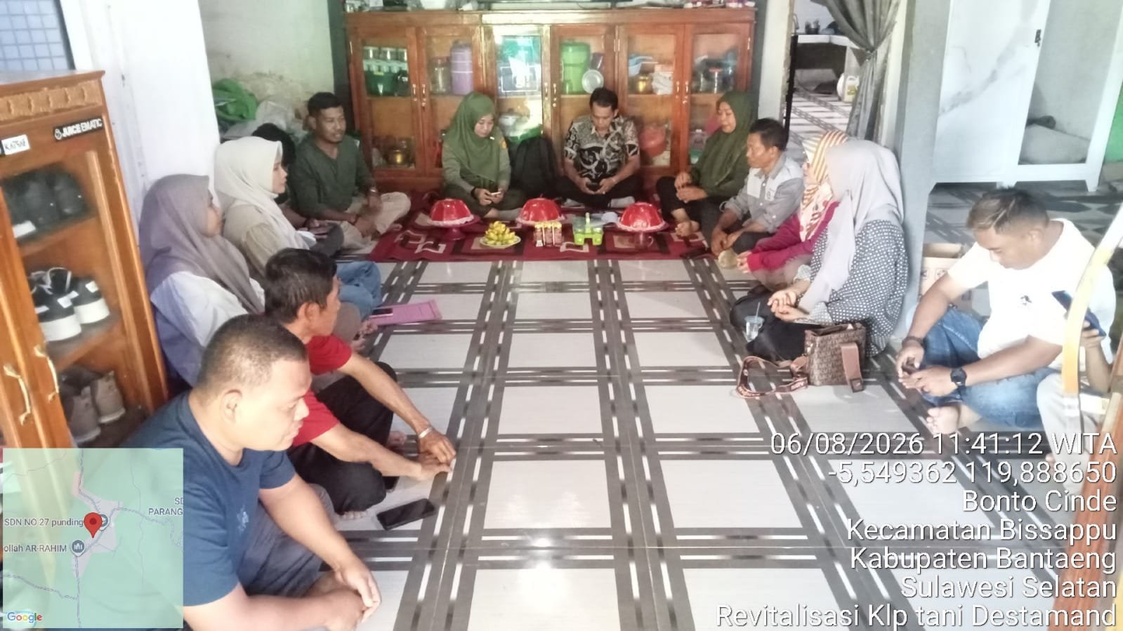Kabid penyuluhan dinas pertanian Bantaeng hadiri rapat revitalisasi, perkuat Kelembagaan kelompok”Destamand”