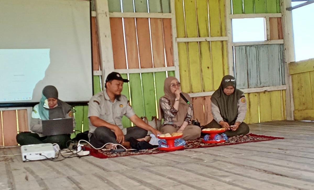 Pertemuan sosialisasi pupuk RDKK dan PM-AAS di desa Rappoa