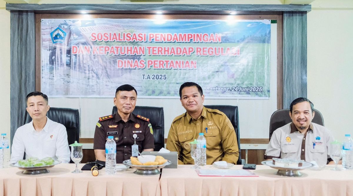 Dinas Pertanian Bantaeng Laksanakan Sosialisasi Pendampingan dan Kepatuhan Regulasi