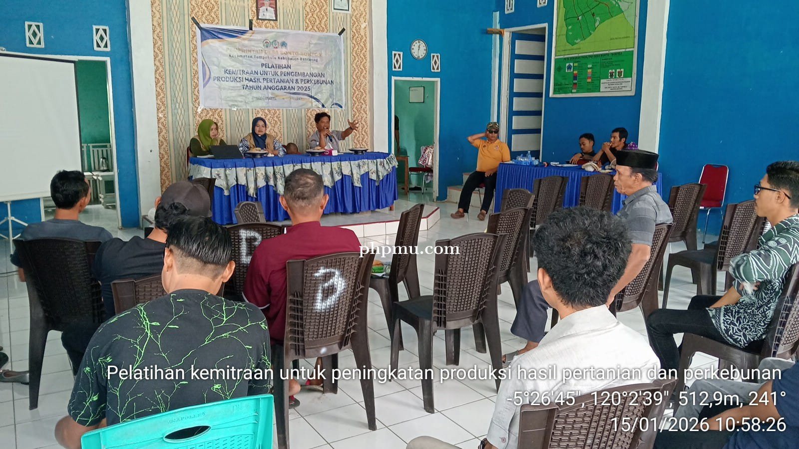 PELATIHAN KEMITRAAN UNTUK PENGEMBANGAN PRODUKSI HASIL PERTANIAN & PERKEBUNAN